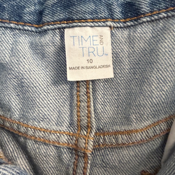 Time and Tru denim midi skirt - Picture 3 of 4